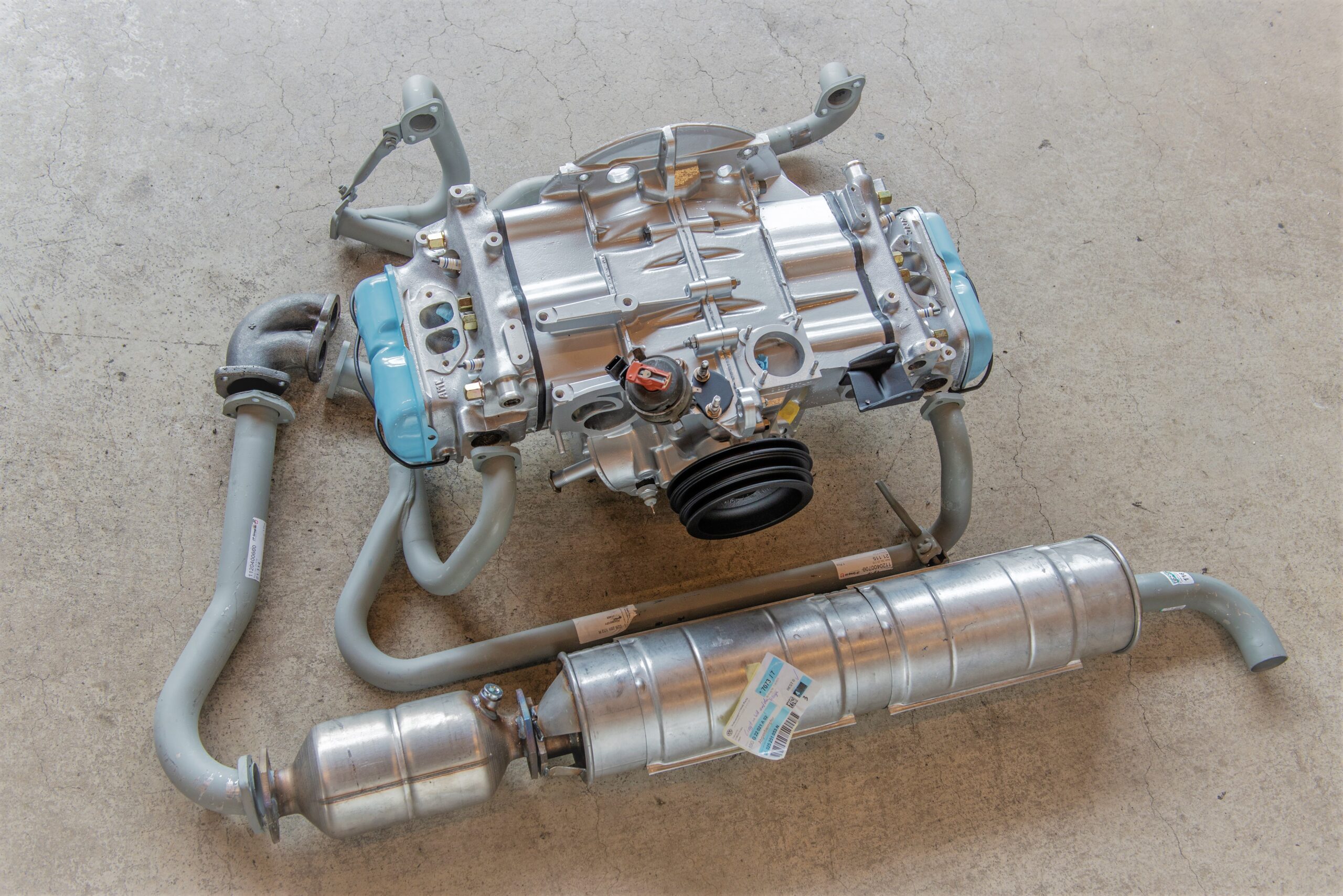 T3ヴァナゴンのエンジン写真